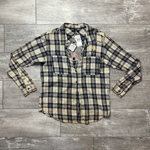 Women’s VANILLA STAR Plaid Button Up